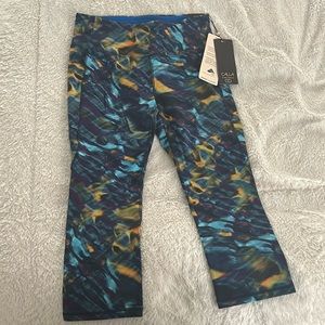 Calia Women’s leggings Size Small Tight Fit Multi color NWT